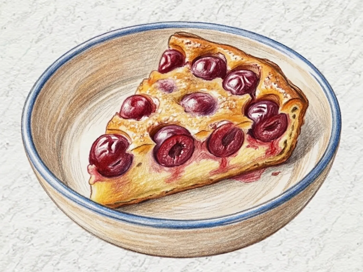 과일 클라푸티 (과일 넣어 구운 커스터드)