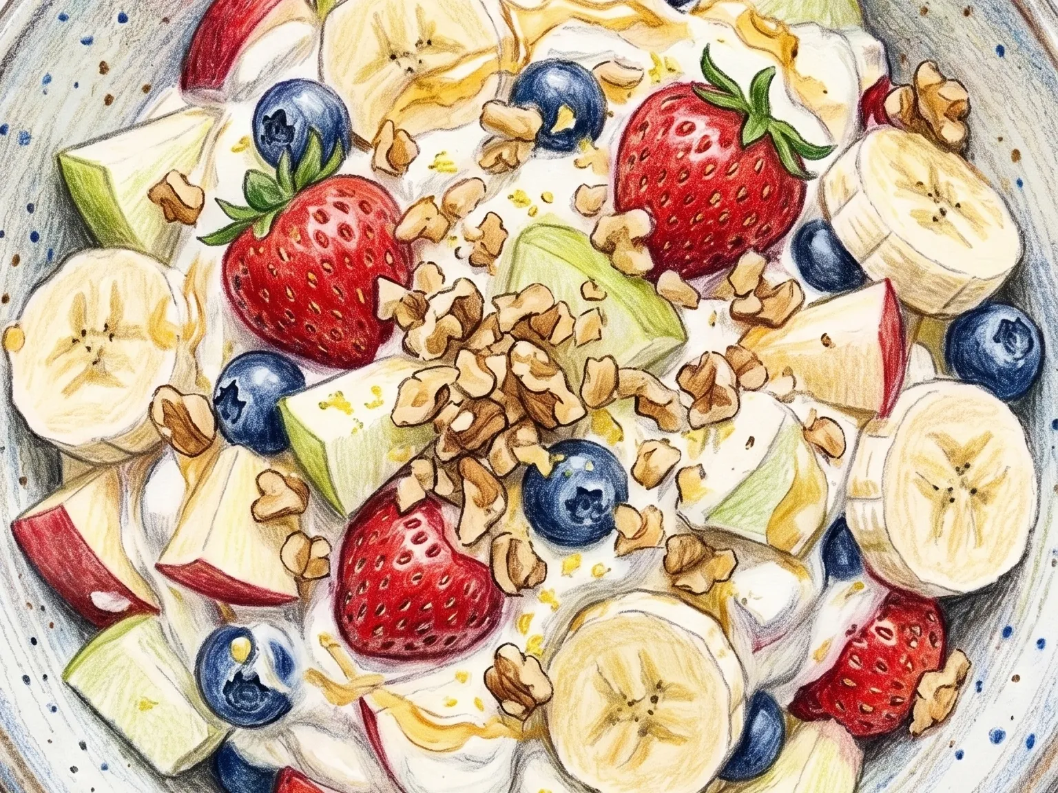 과일요거트샐러드