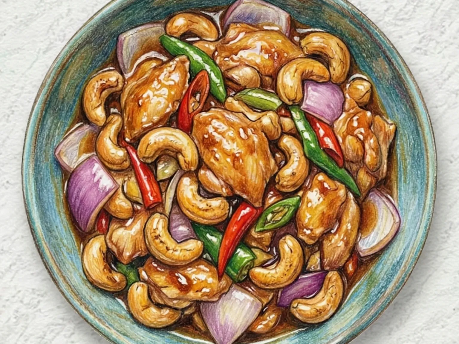 ガイパッメッマムアン（タイ風カシューナッツ鶏炒め）