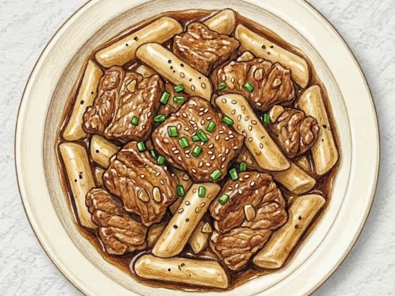 갈비떡볶이