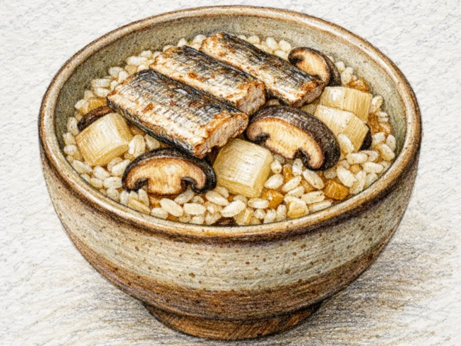 Galchi Sotbap (arroz en olla coreano con pez sable)