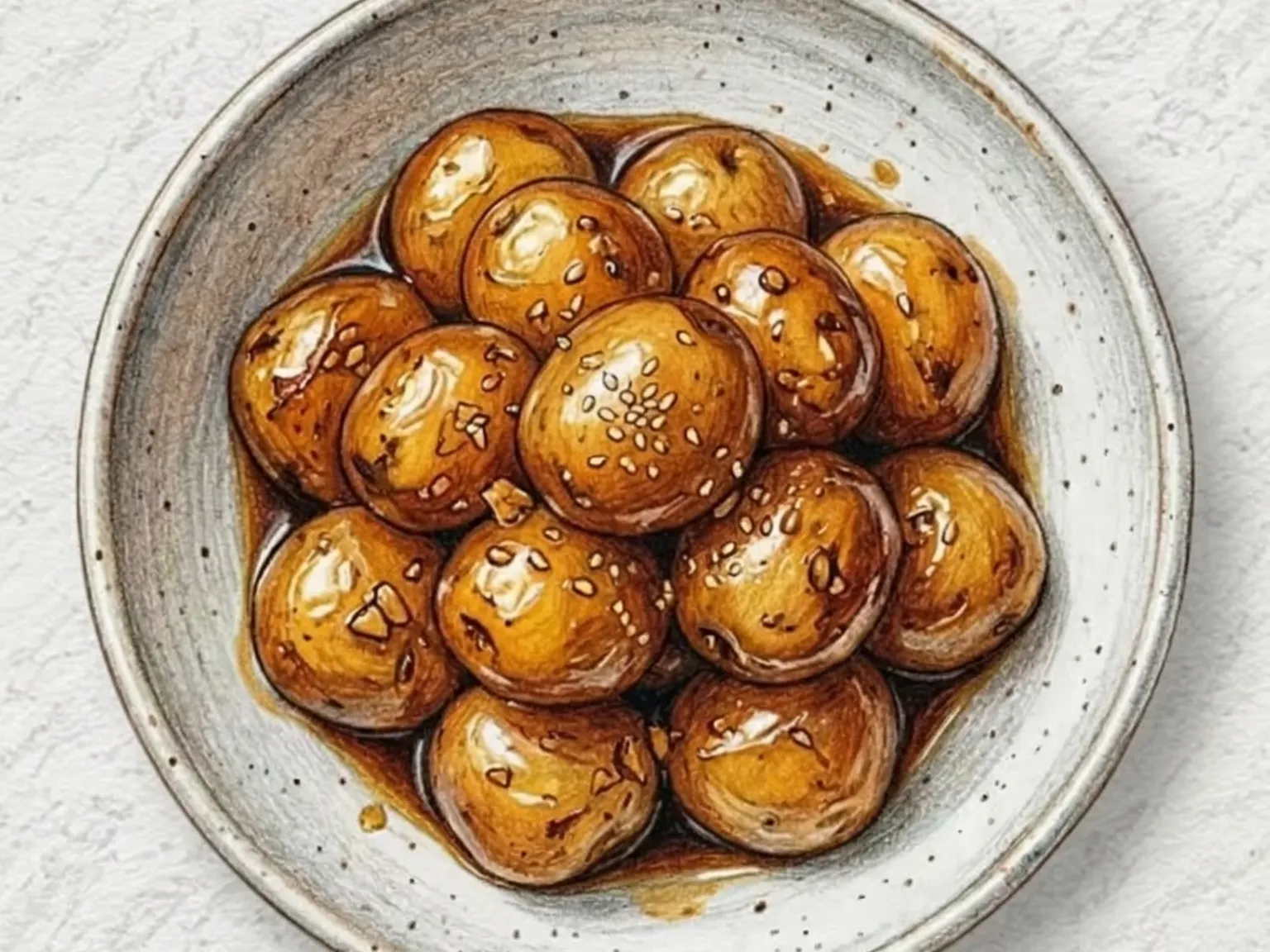 じゃがいもの甘辛煮（カムジャジョリム）