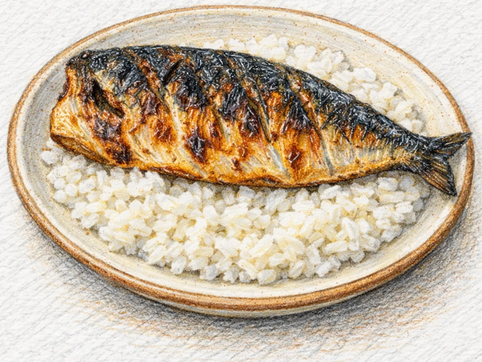 Gan-godeungeo-gui (caballa salada a la parrilla coreana)