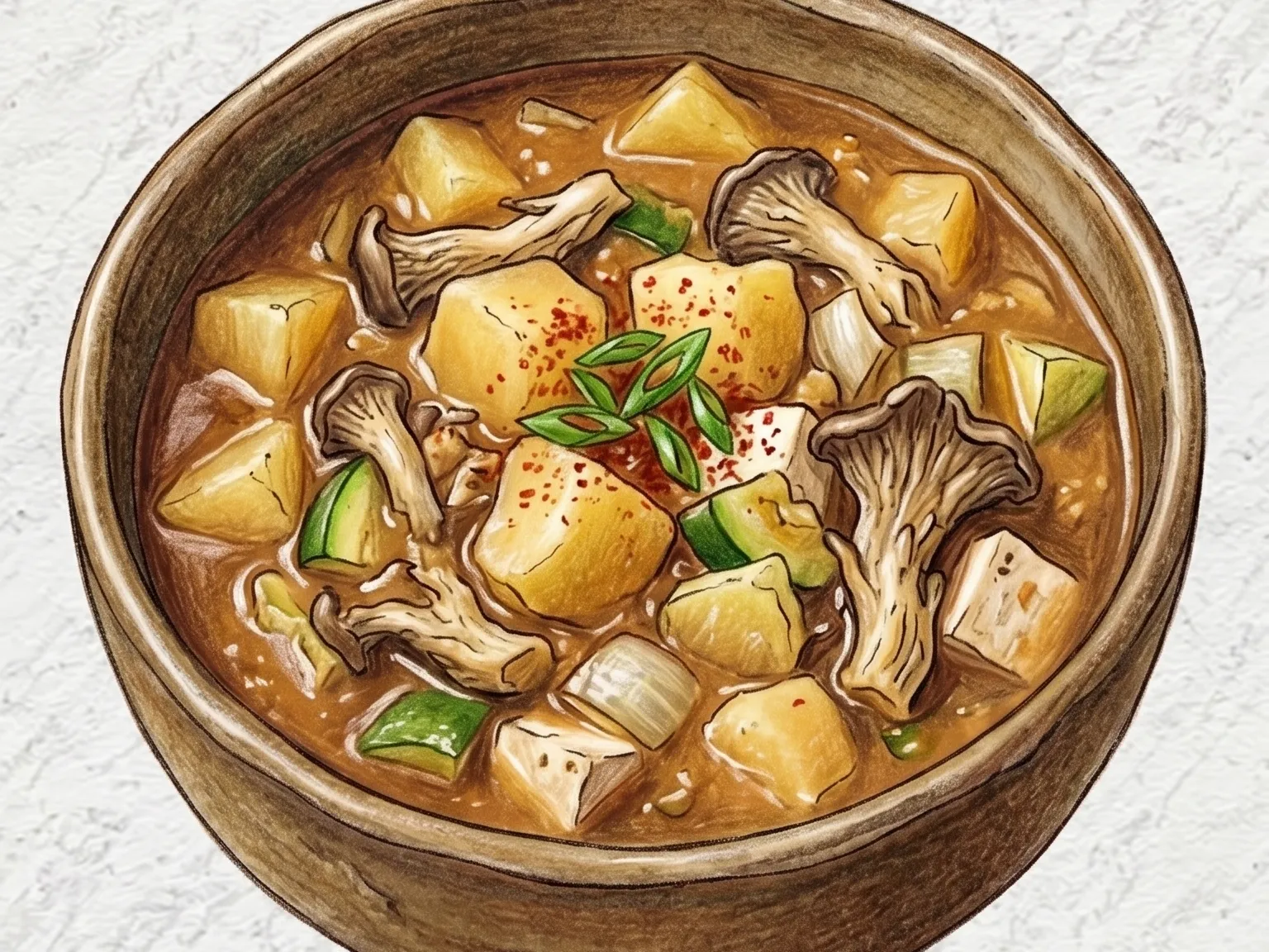 Korean Gangwon-Style Soybean Paste Stew