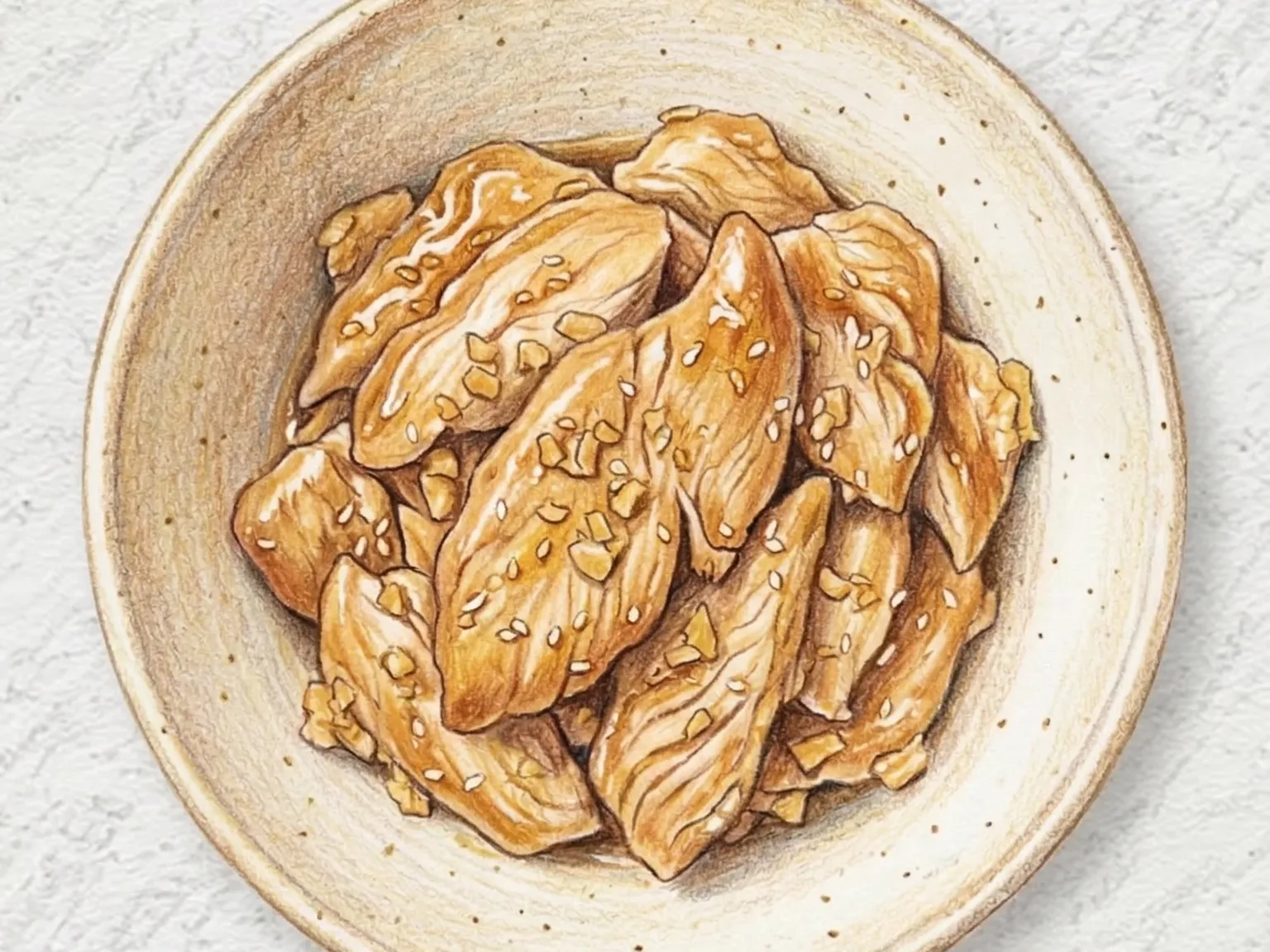 닭가슴살 간장 볶음