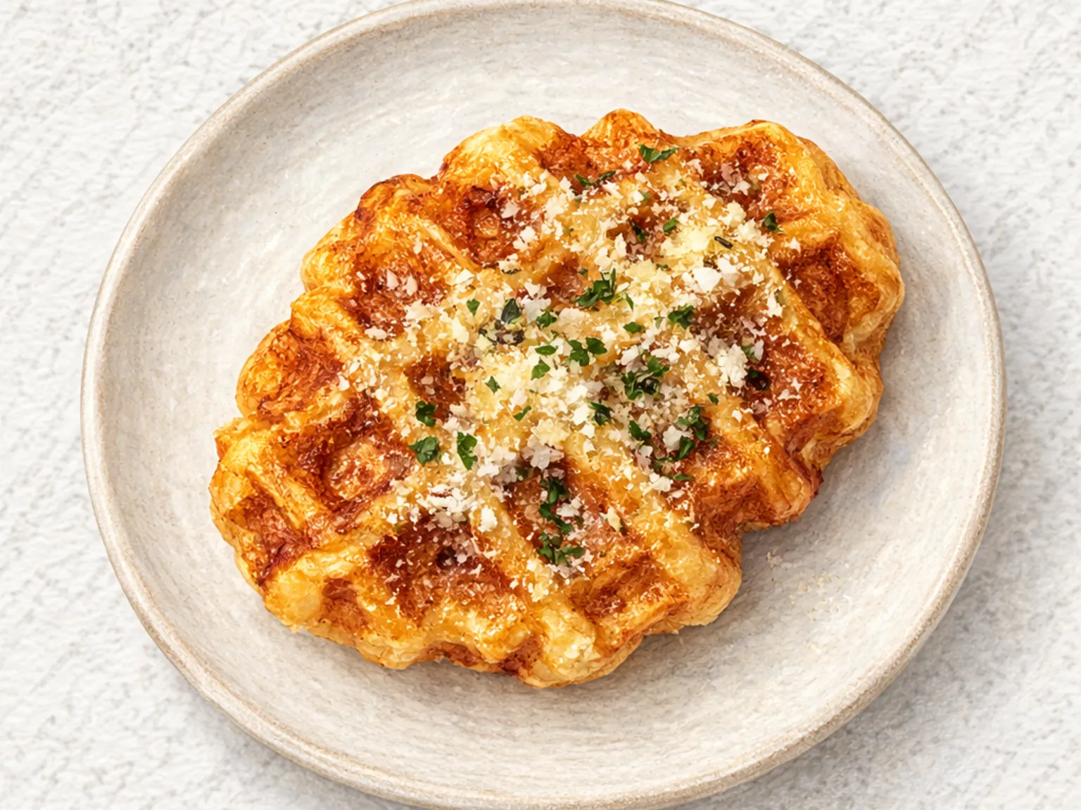 ガーリックパルメザンクロッフル