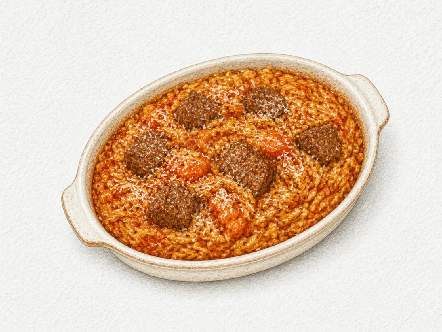 기우베치 (소고기 오르조 오븐찜)