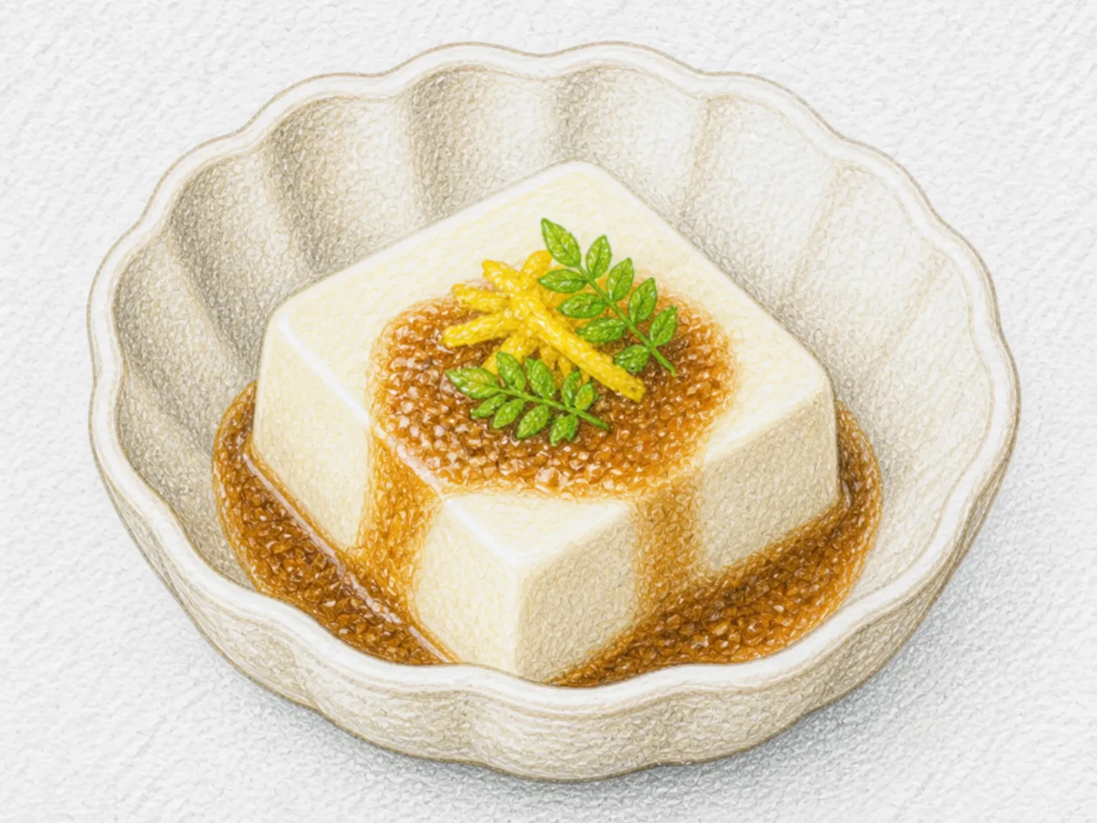 고도후 (칡전분 두유묵)