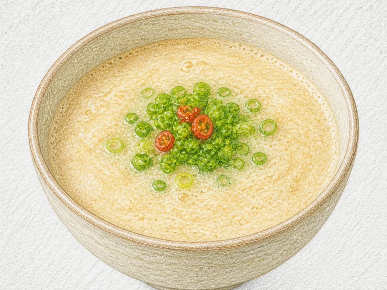 고지루 (간 콩 된장국)