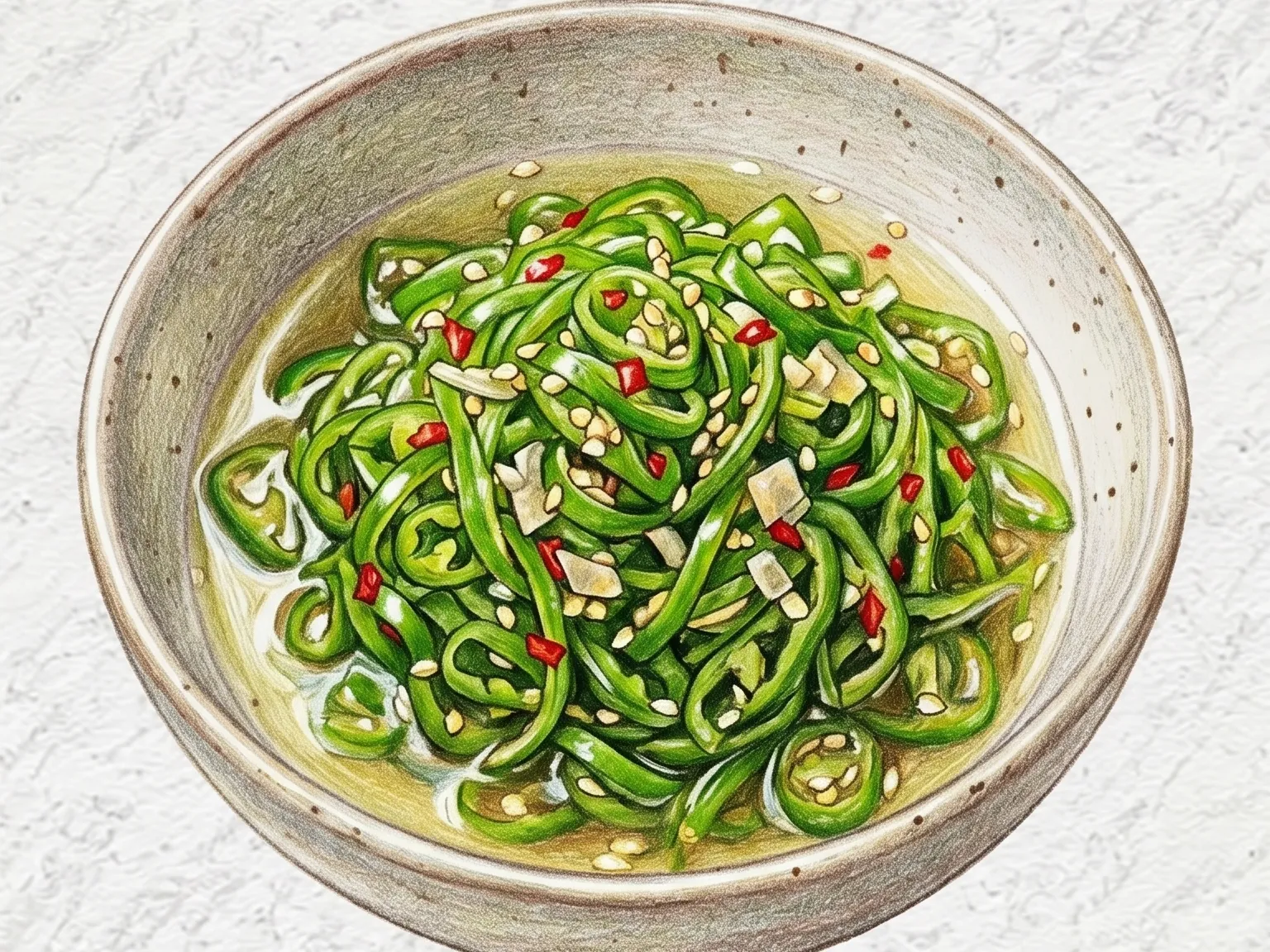 고추채 장아찌