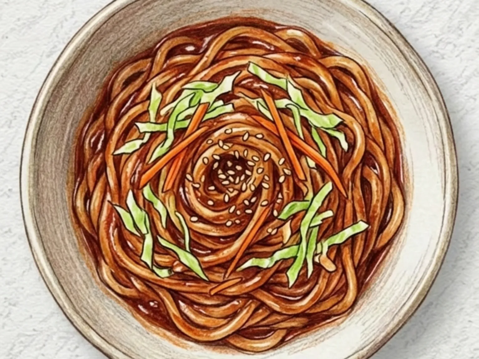 コチュジャンビビンうどんカップ