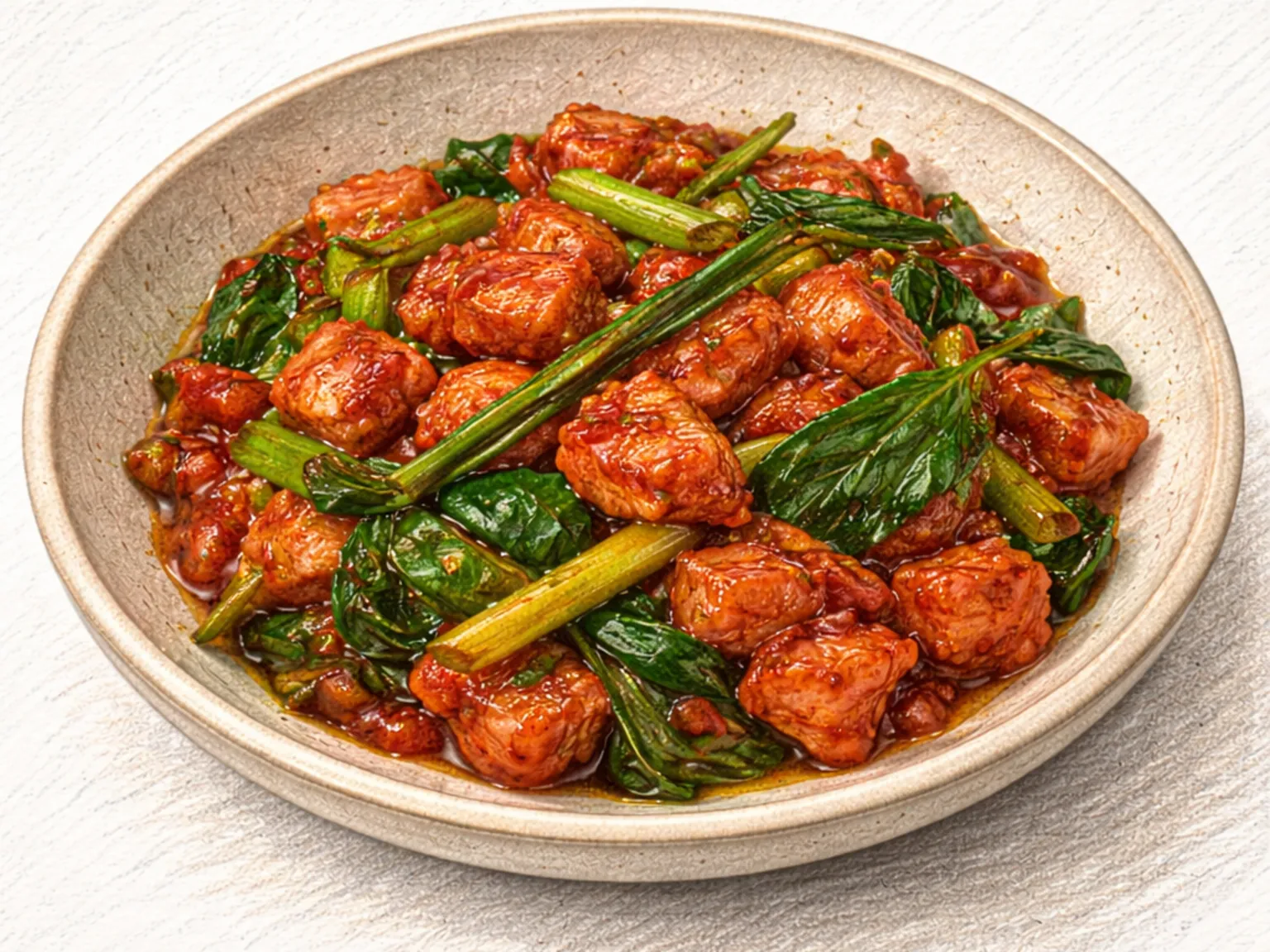 Gochujang Dwaeji Bulgogi (bulgogi de porco coreano com gochujang)