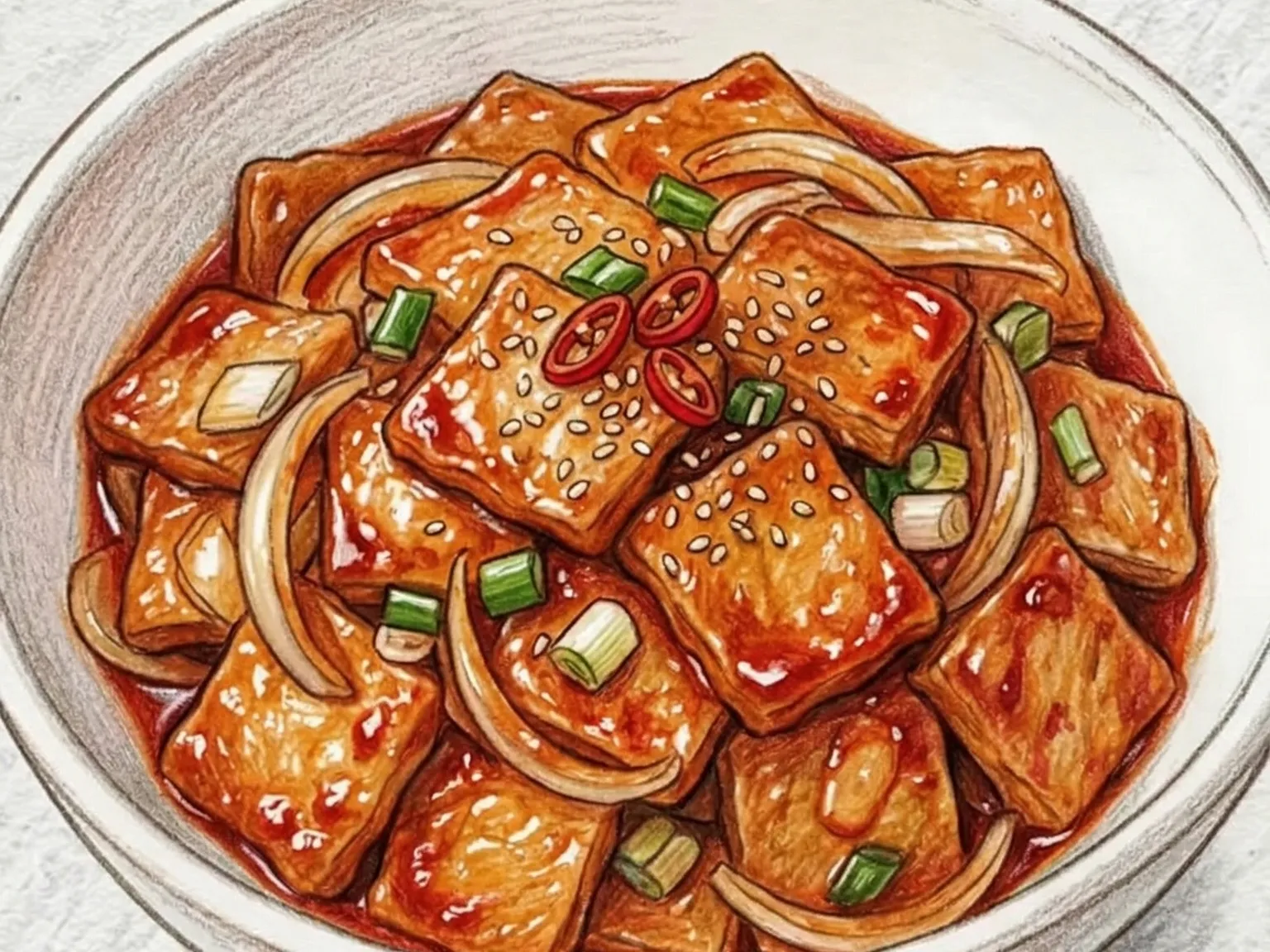 고추장 어묵볶음