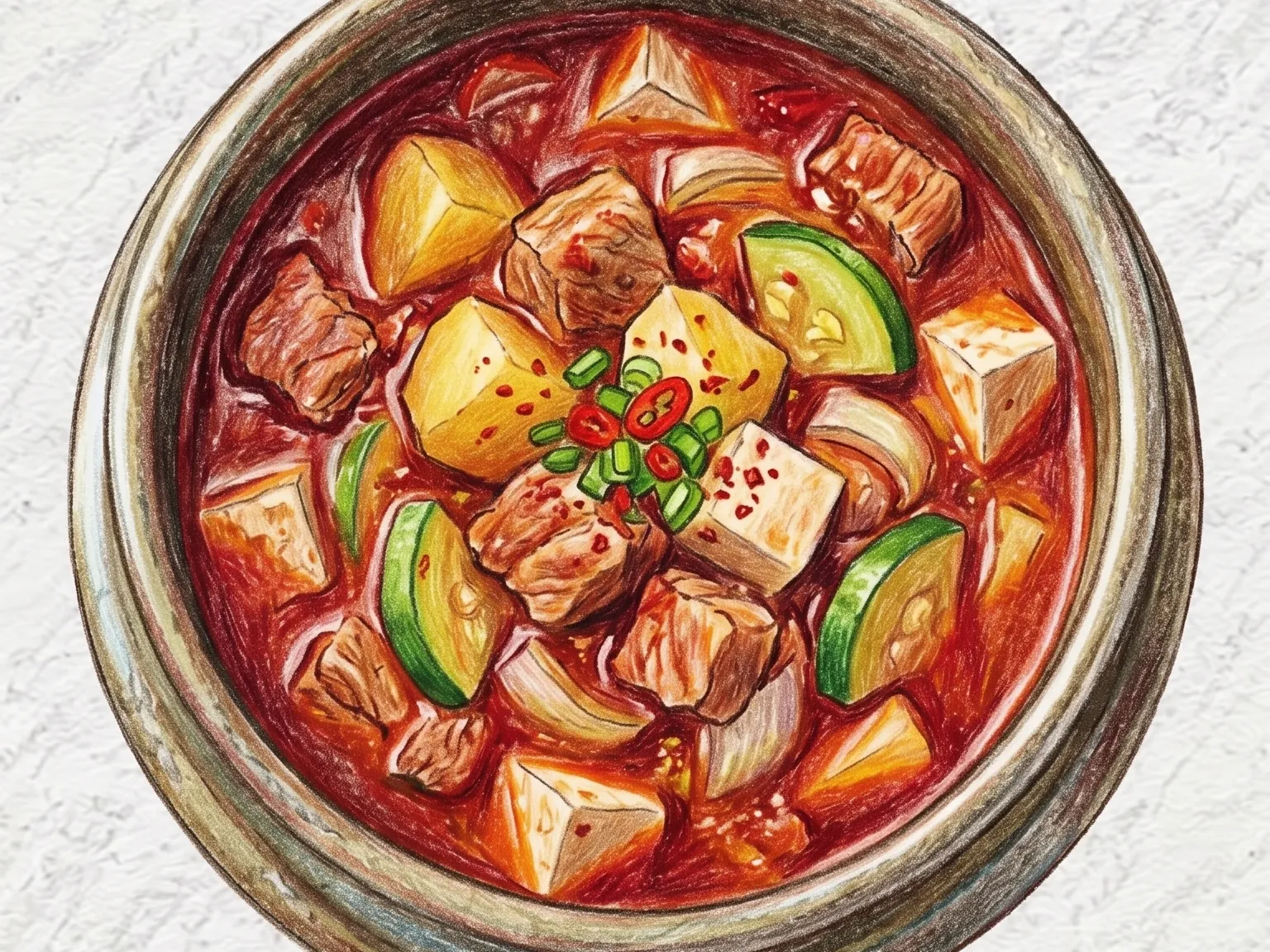 돼지고기 고추장찌개