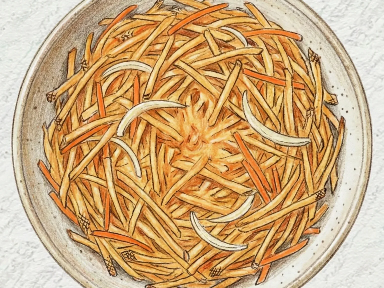 さつまいも千切りチヂミ（甘みとサクサク食感の韓国風パンケーキ）