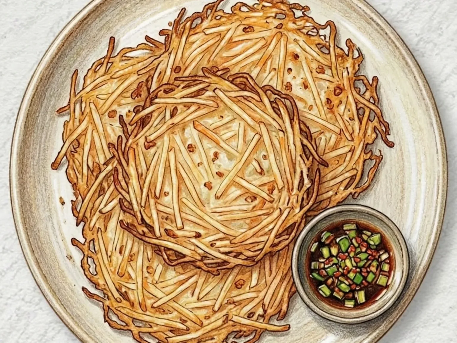 Goguma-jeon (tortitas de batata coreanas)