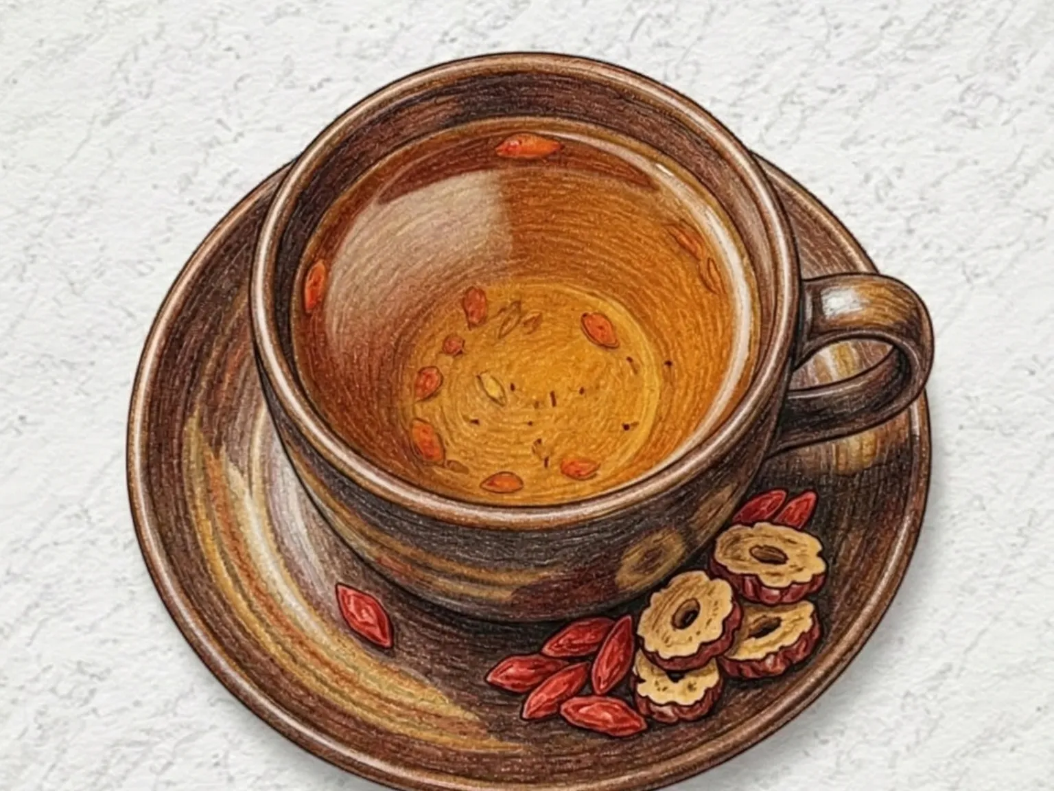 クコの実茶（大棗と生姜の韓国漢方フルーツ茶）