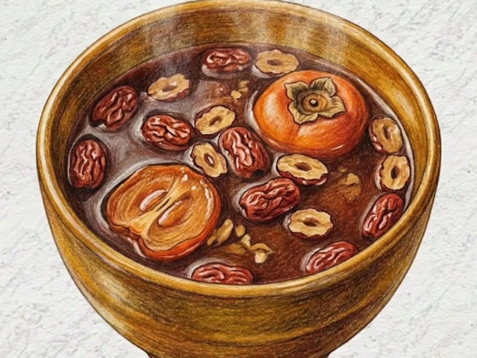 Té coreano de canela (Infusión especiada de azufaifa, jengibre y miel)