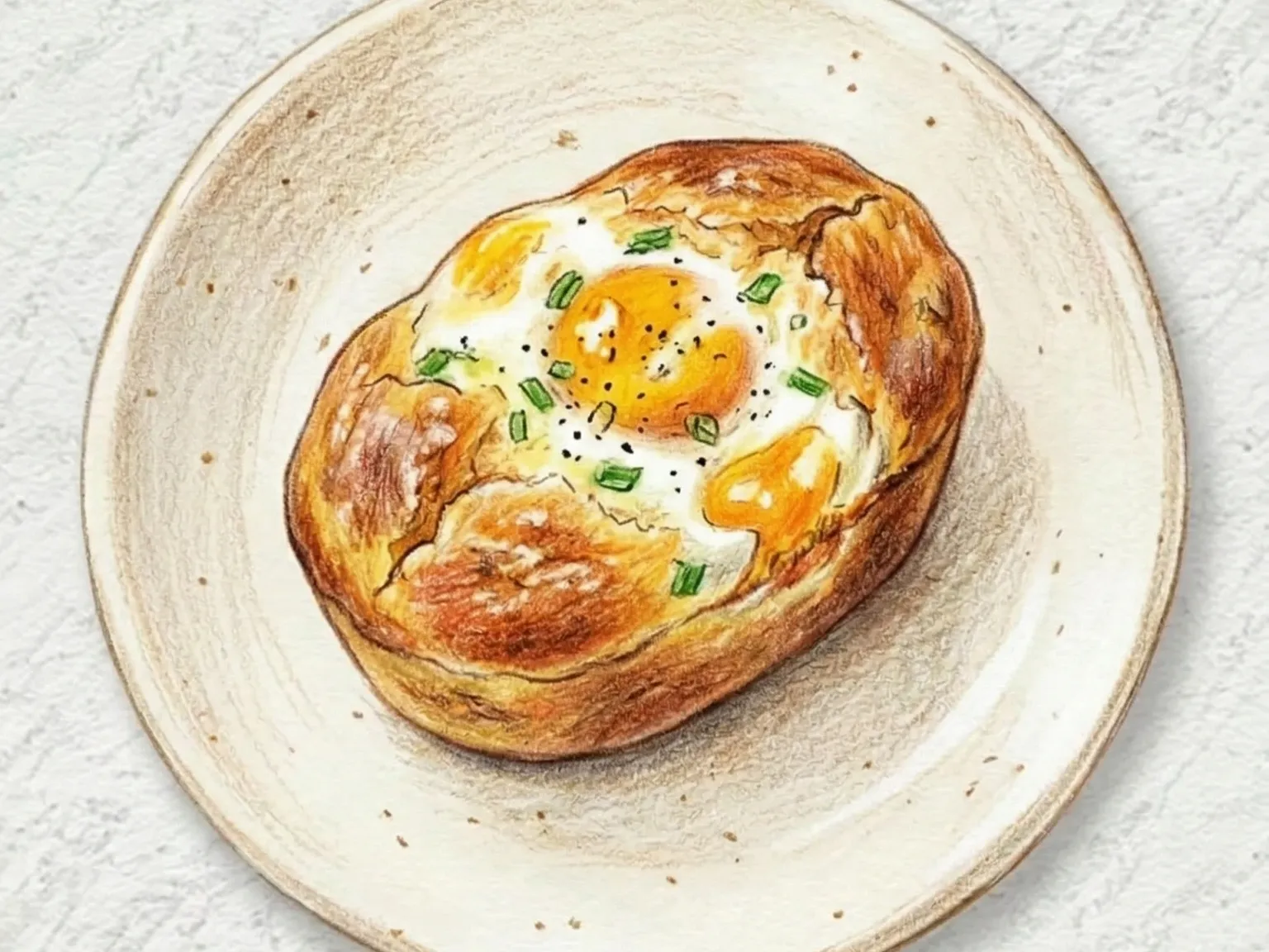 Gyeran-ppang (pão de ovo coreano de rua)