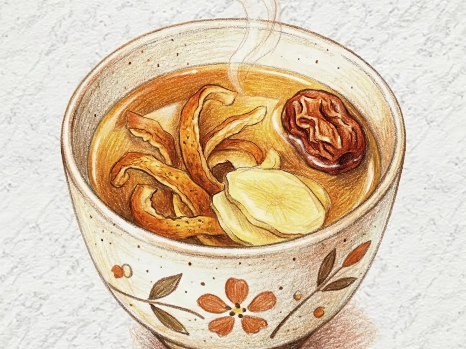 Korean Tangerine Peel Ginger Tea