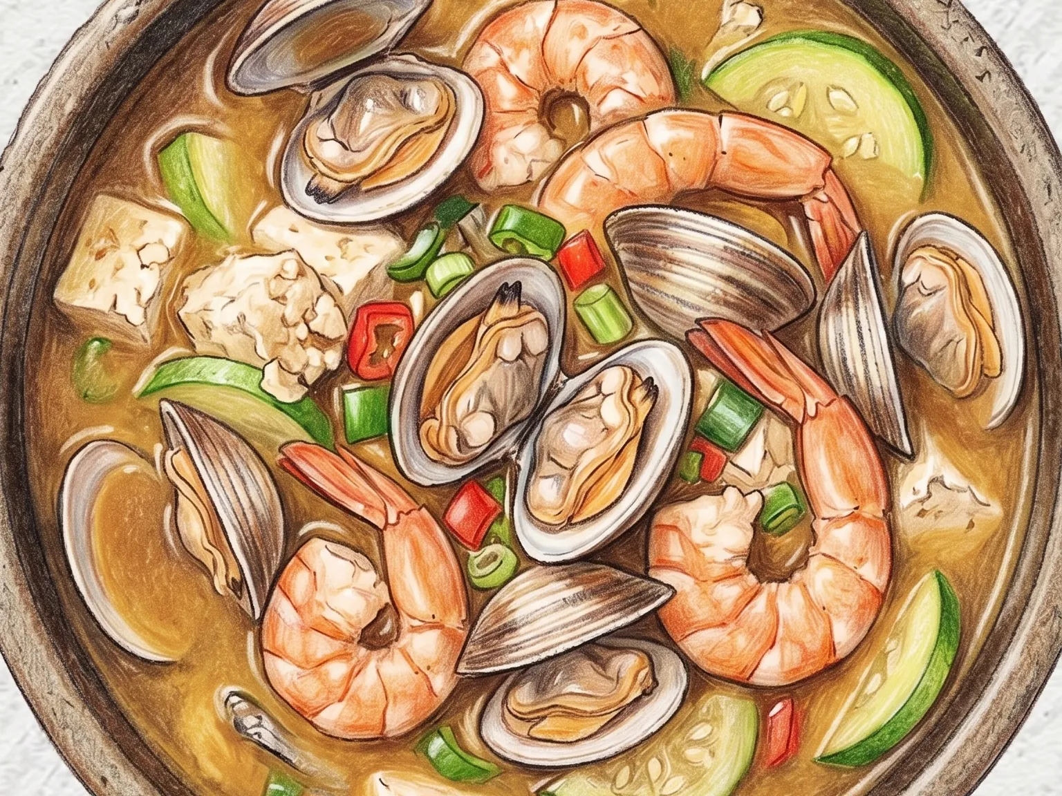 해물된장찌개