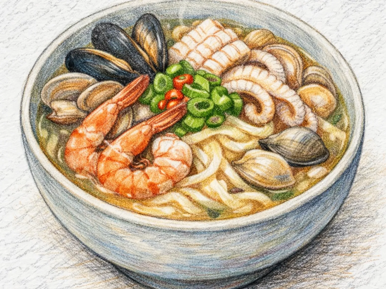 ヘムル カルグクス(海鮮カルグクス)