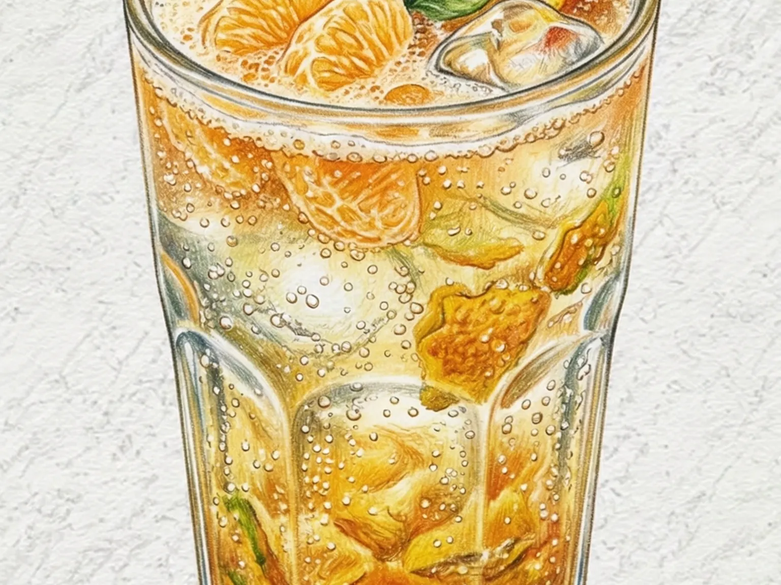 Hallabong Ade (bebida refrescante de mandarina de Jeju coreana)