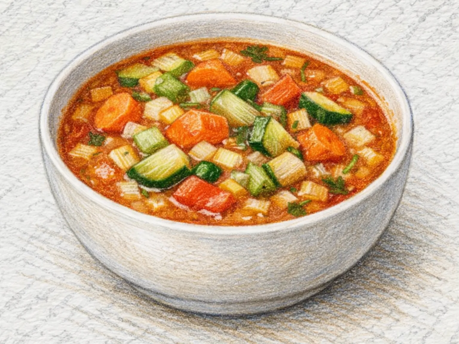 Sopa Minestrone Encorpada
