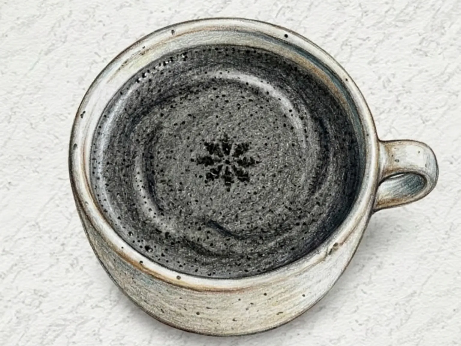 Heugimja Latte (latte de gergelim preto coreano)
