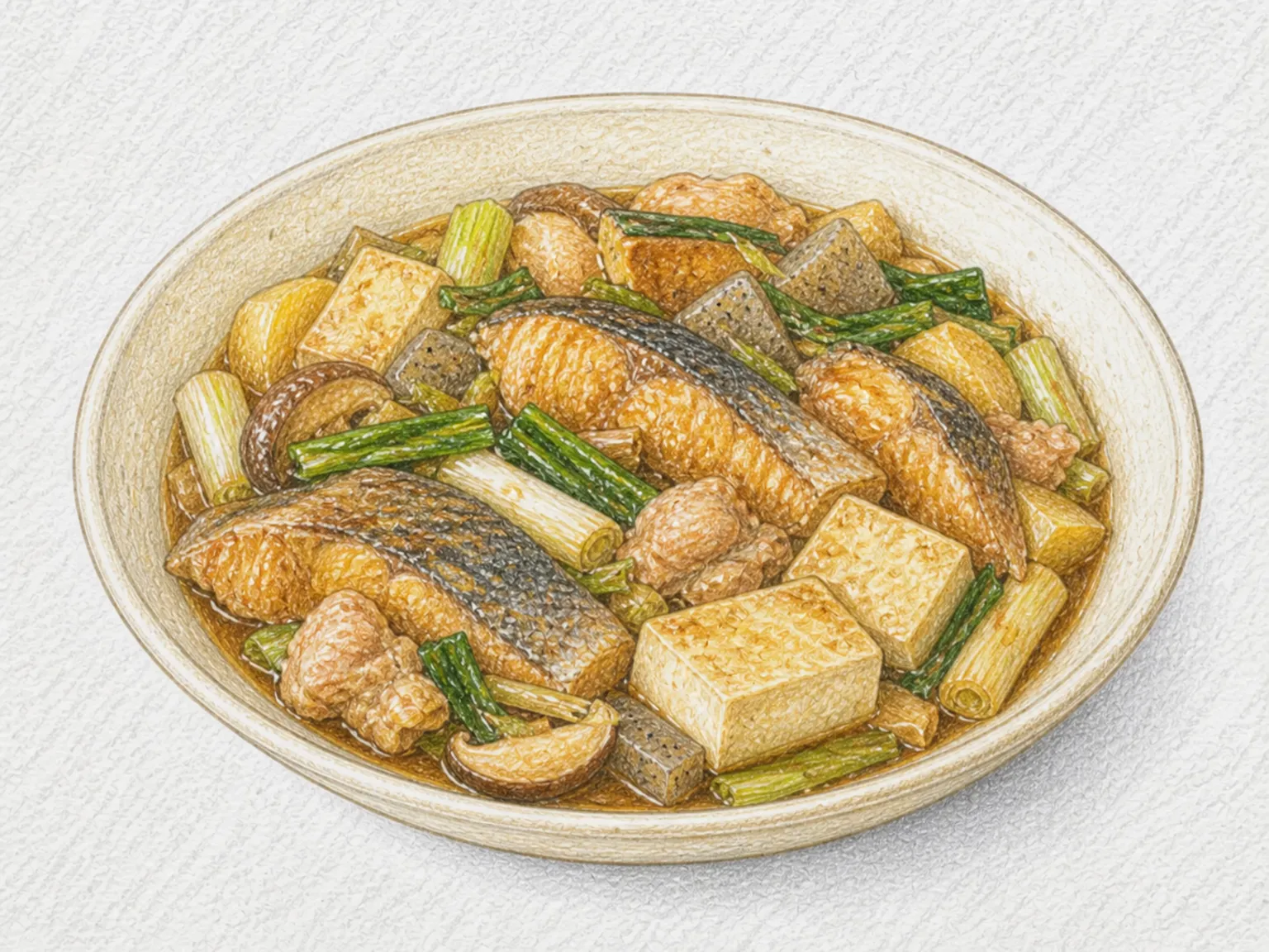 Amego Hirara-yaki (Miso Trout Hot-Plate Grill)