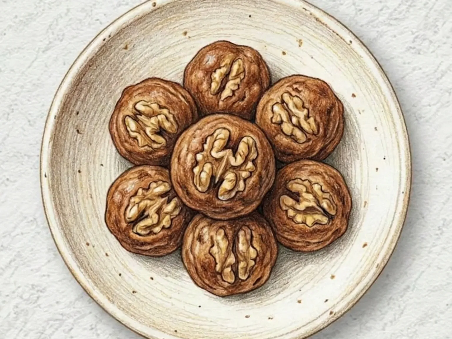 ホドゥグァジャ(くるみ饅頭)(あんこ入りくるみ形一口焼き菓子)