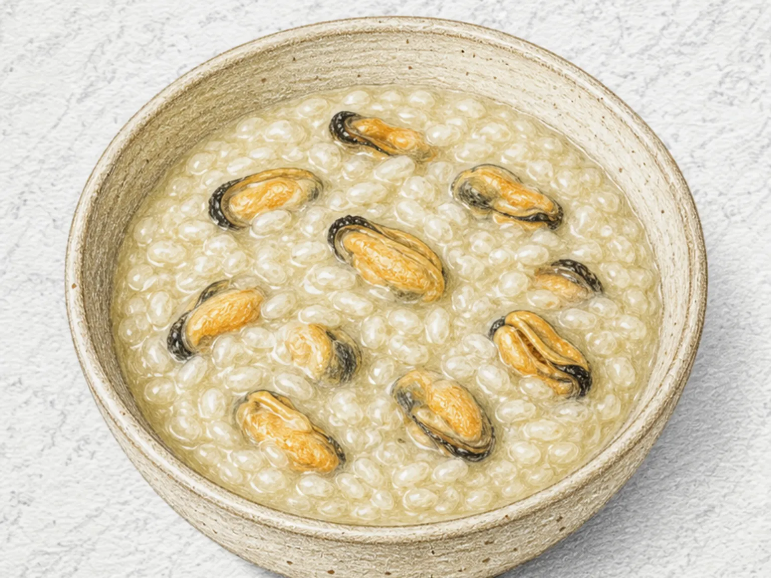 홍합죽