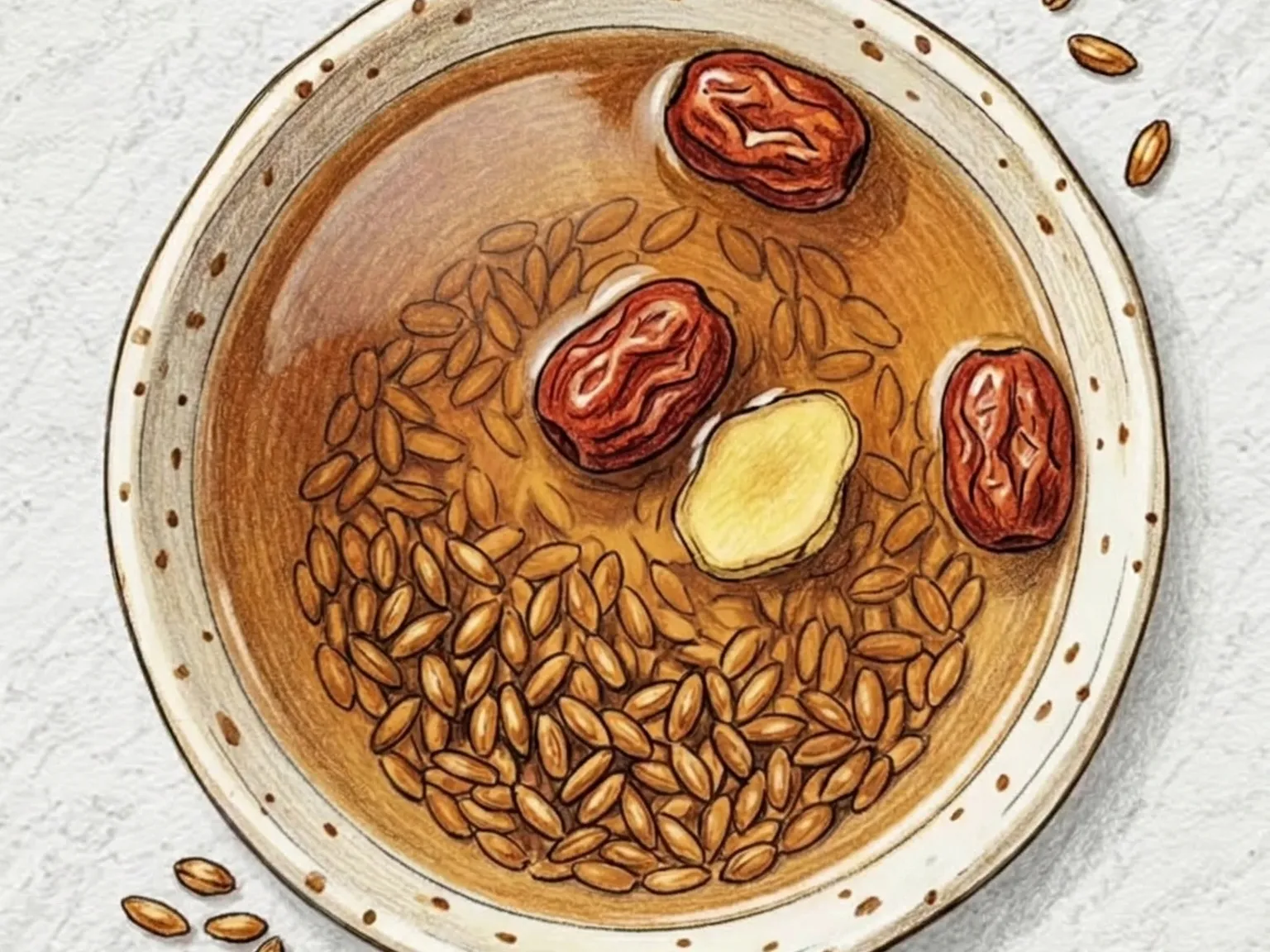 Hyeonmi-cha (té de arroz integral tostado coreano)