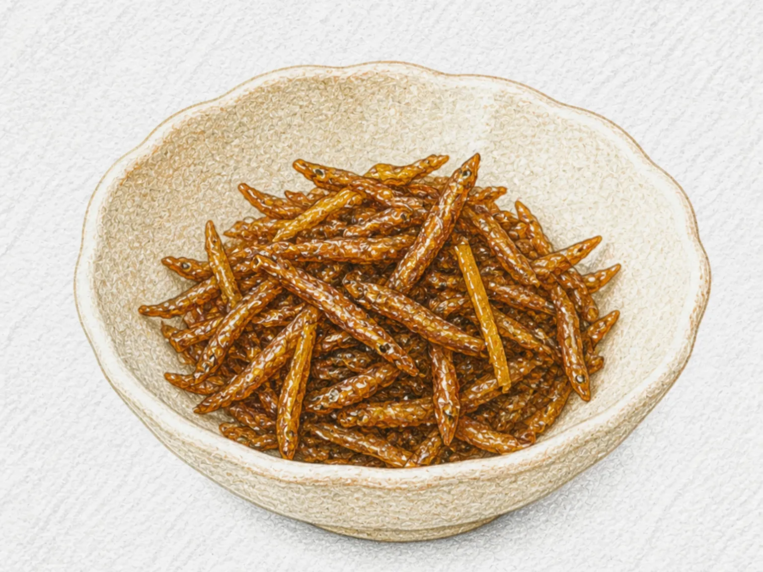 Ikanago no Kugini (Ginger Soy Simmered Sand Lance)