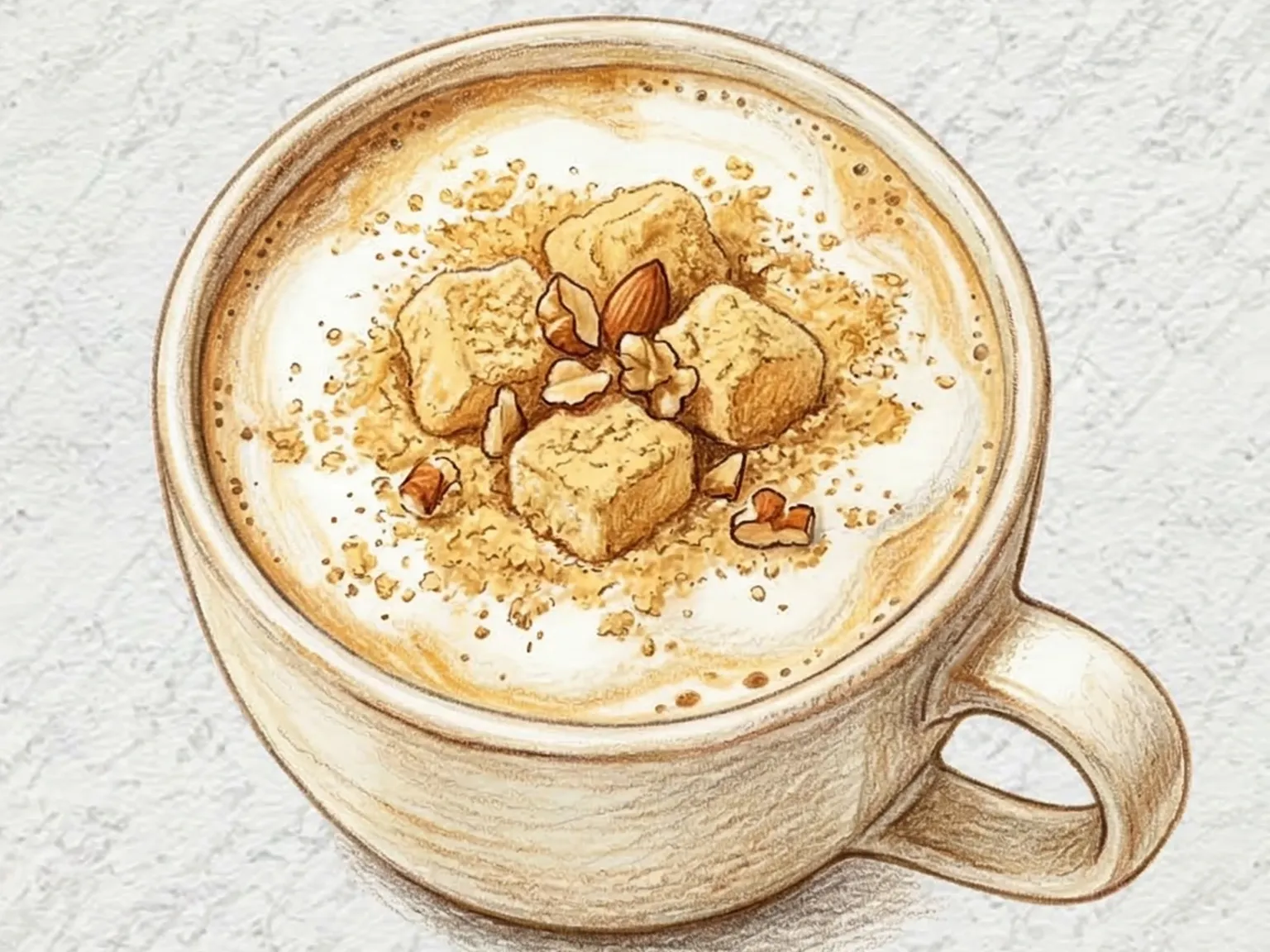 インジョルミラテ（きな粉ラテ）