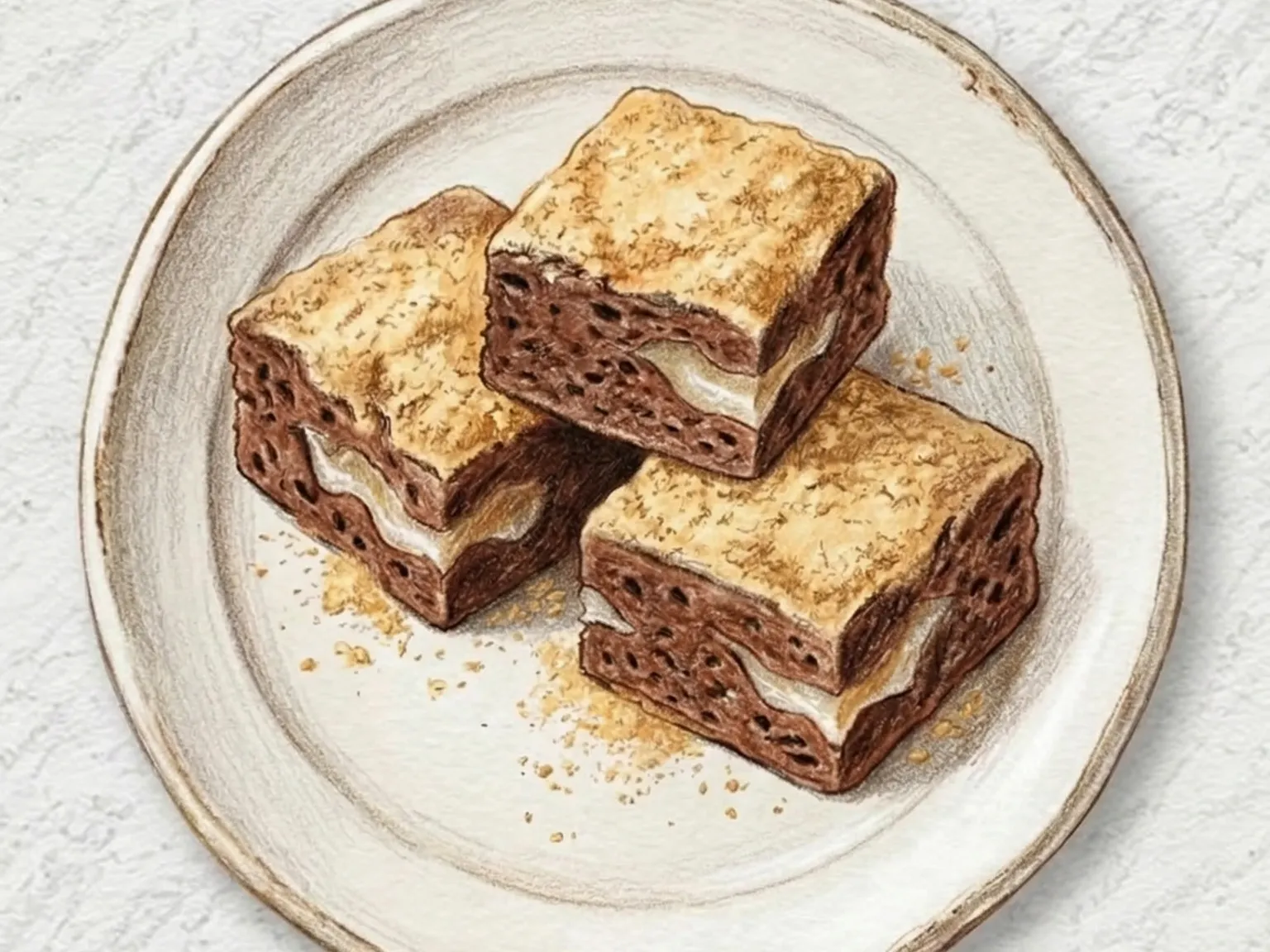 인절미 모찌 브라우니