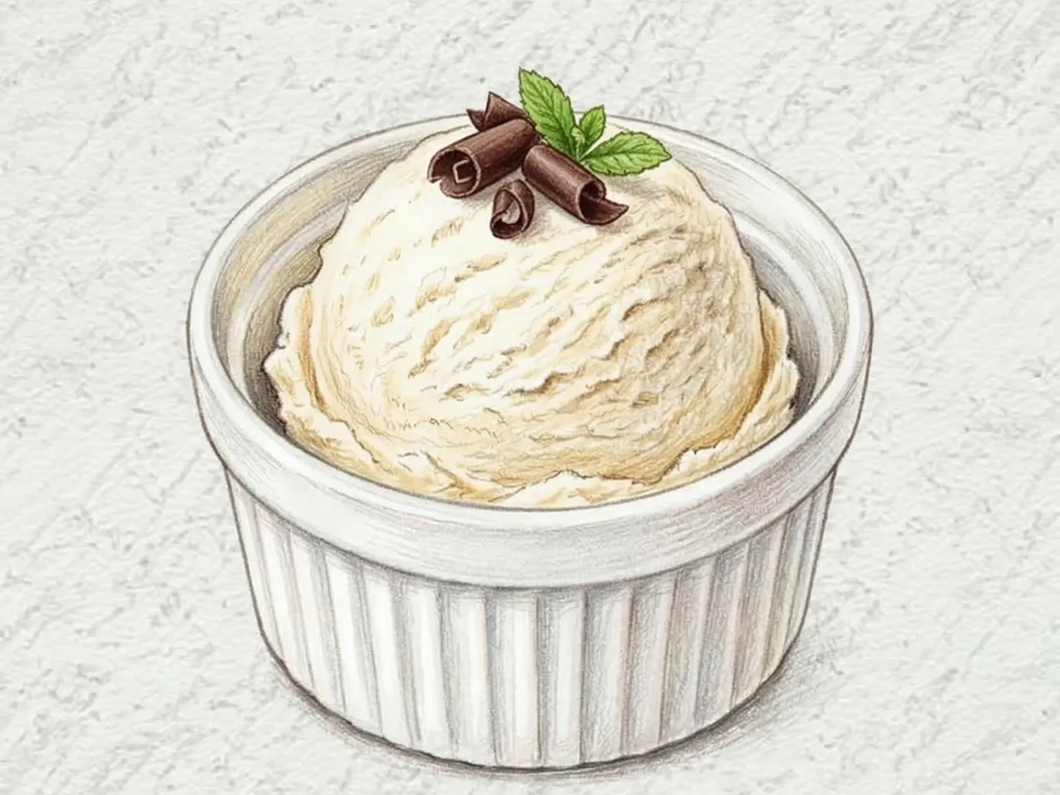 Semifreddo italiano (postre helado de mousse sin máquina)