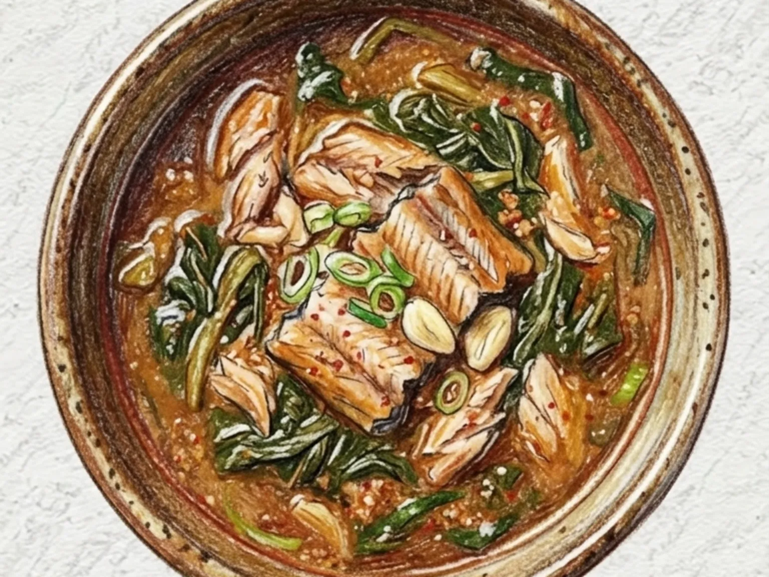 Jangeo-tang (sopa coreana picante de anguila de agua dulce)