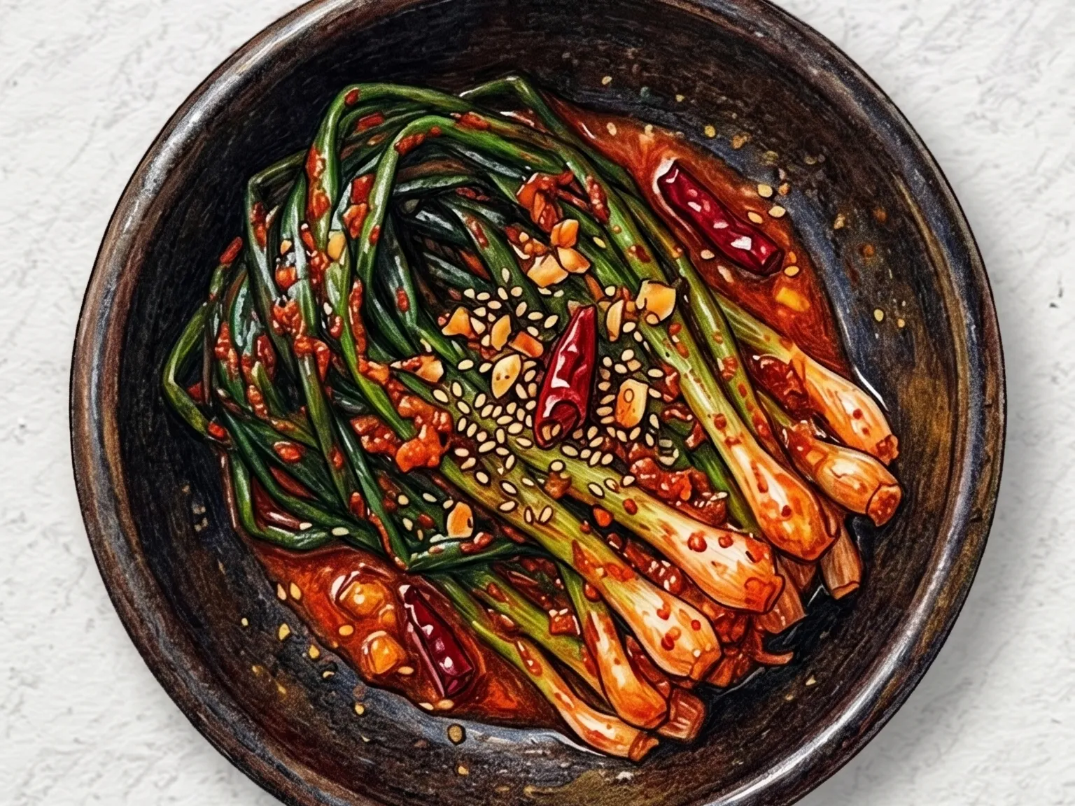 전라도파김치