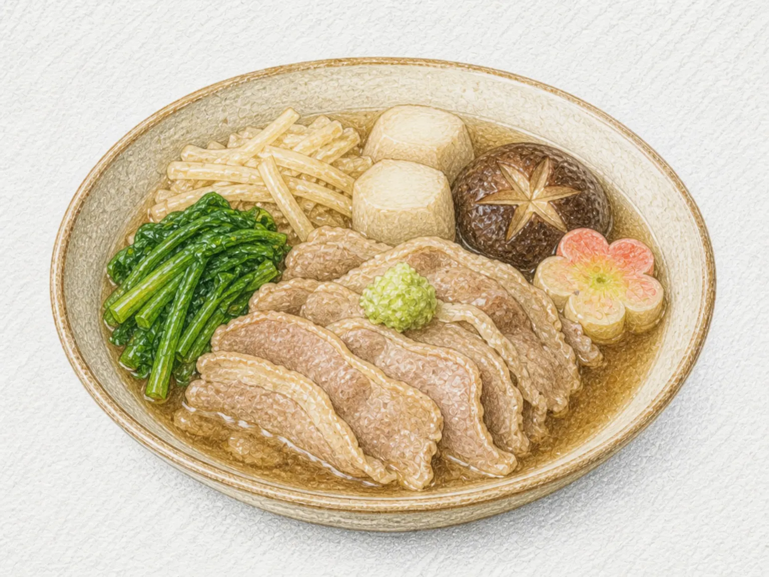 지부니 (오리 밀가루조림)