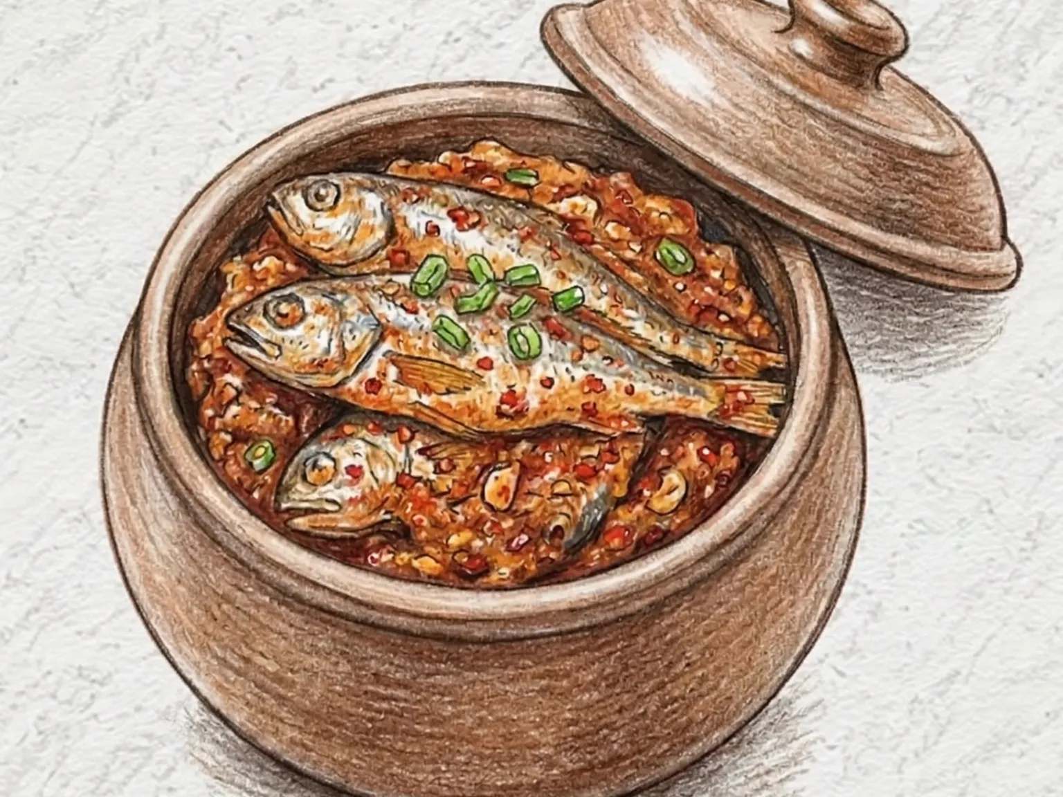 チョギチョッカル(イシモチのチョッカル(塩辛))