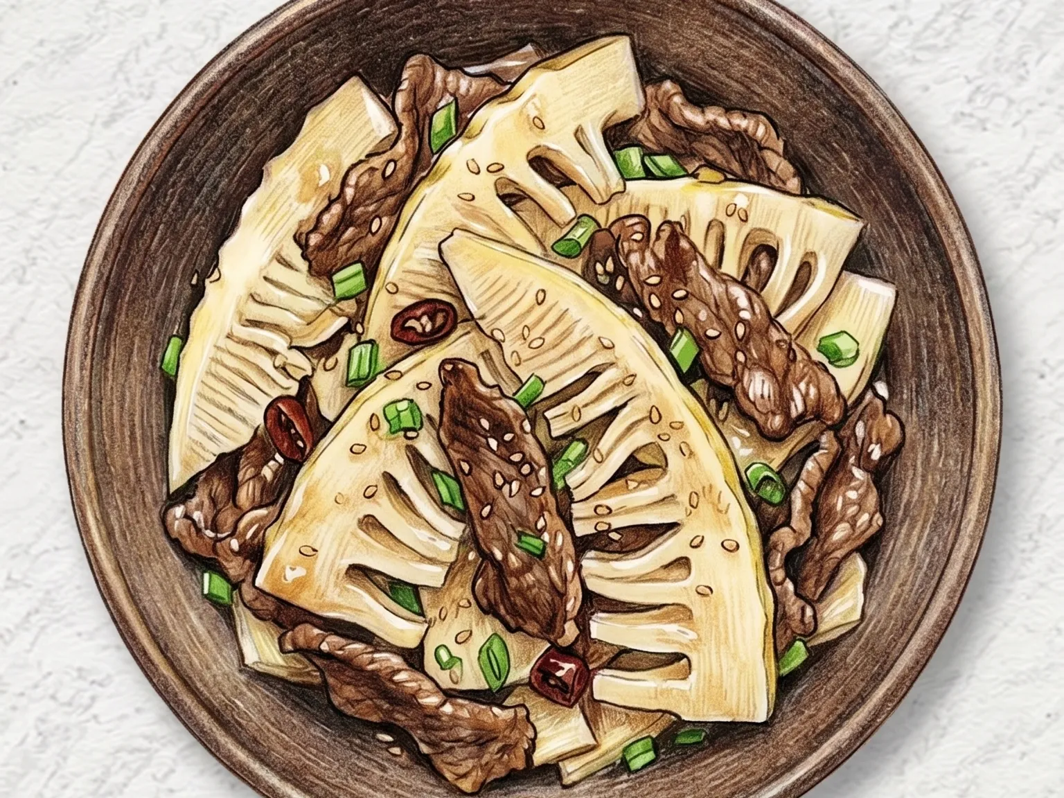 죽순소고기볶음