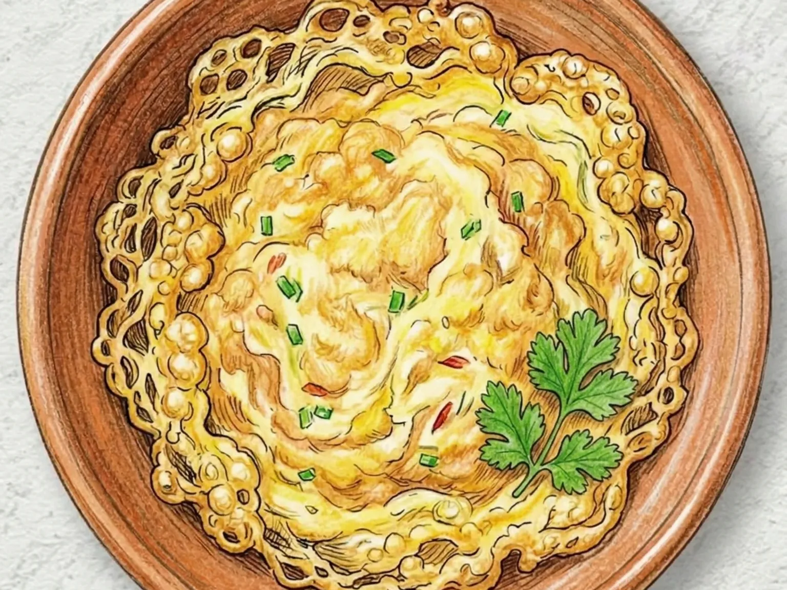 카이쨔오 (바삭한 태국식 오믈렛)