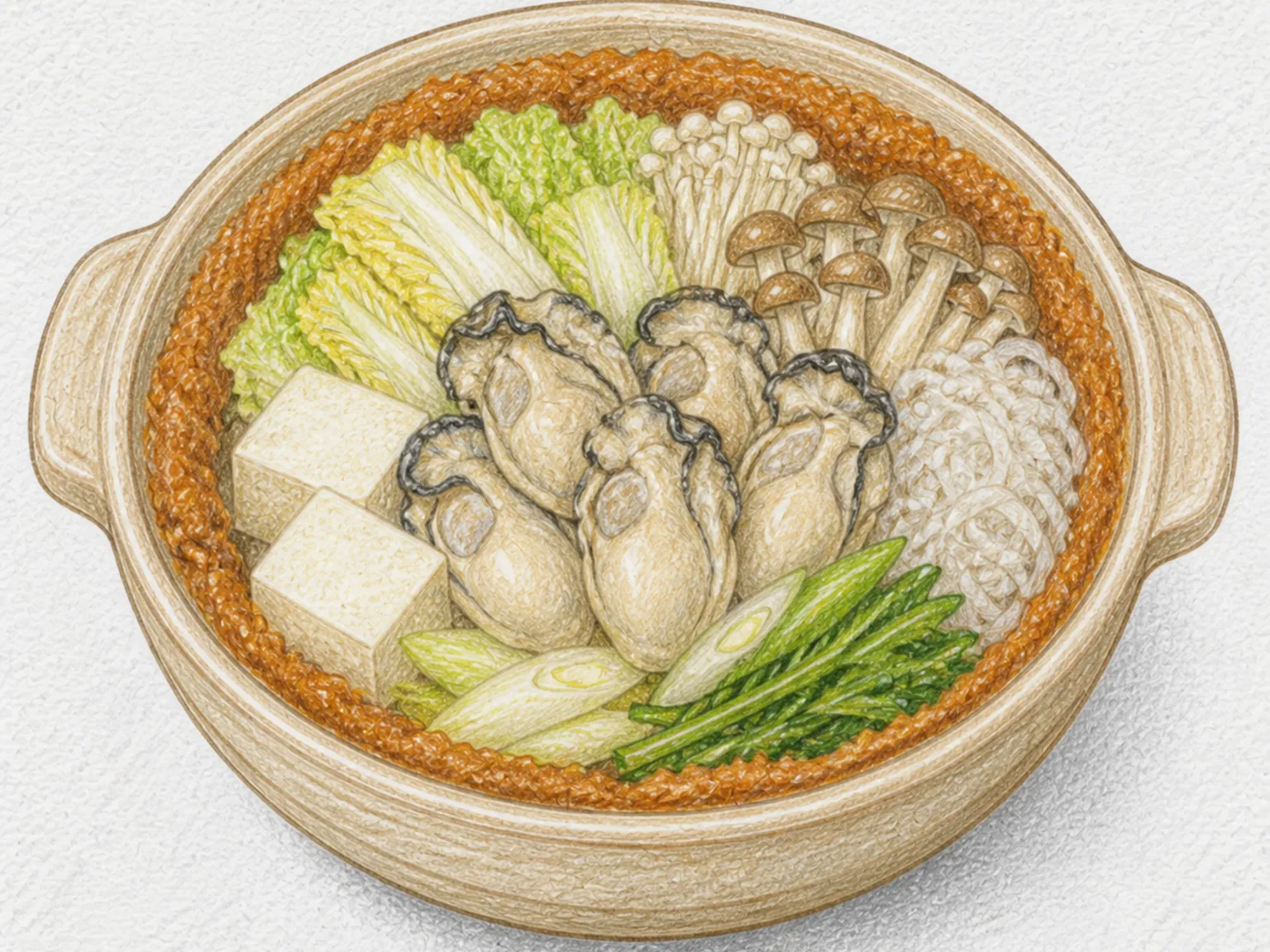 Kaki no Dotenabe (Oyster Miso Hot Pot)