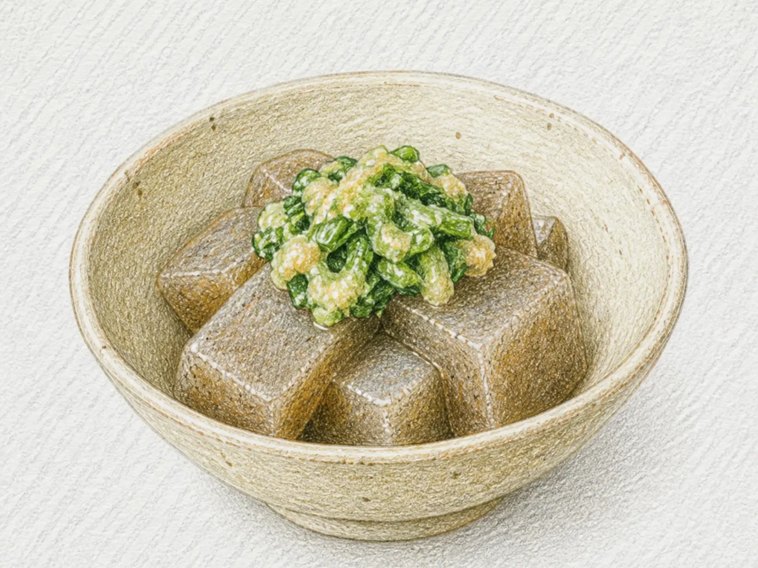 카시키리 (일본식 도토리묵)