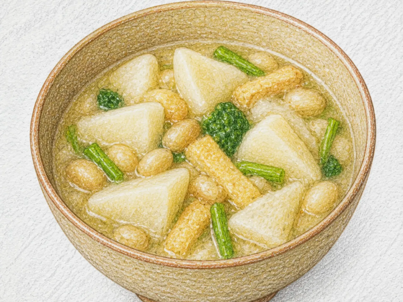 Kasujiru Toyama Turnip Soup with Sake Lees