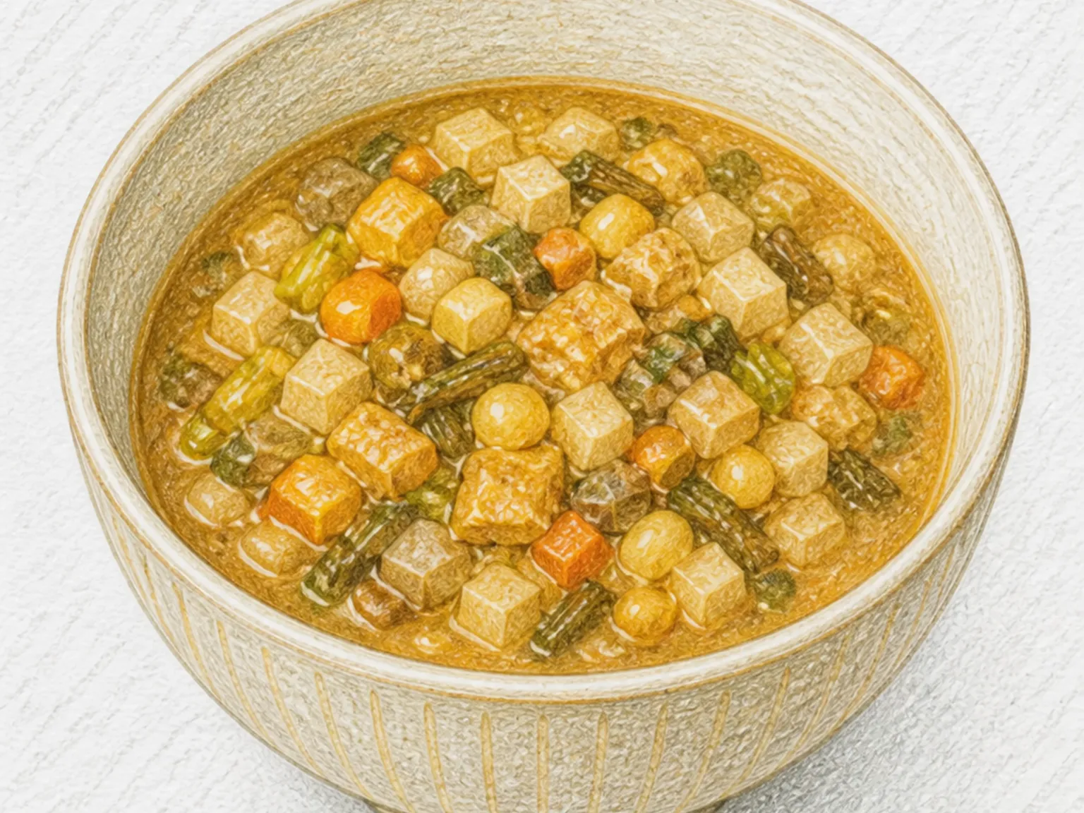 Kenojiru (Tsugaru Root Vegetable and Soybean Soup)