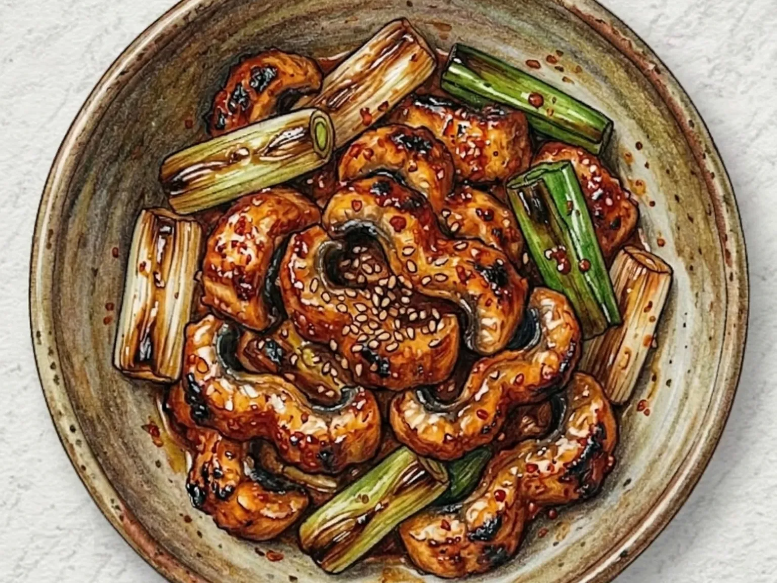 꼼장어양념구이