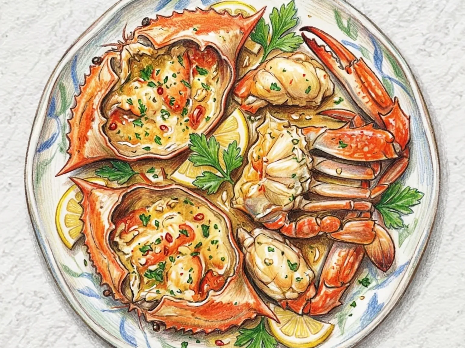 Kkotge Beoteo Gui (cangrejo a la parrilla con mantequilla)