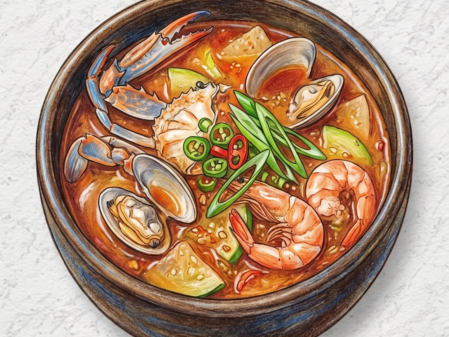 꽃게 해물찌개